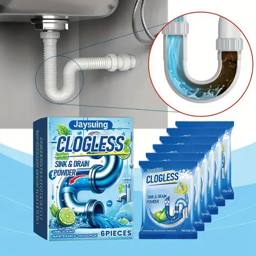 ClogLess- Aktivne Kesice za Otpušavanje Odliva – 10 Komada