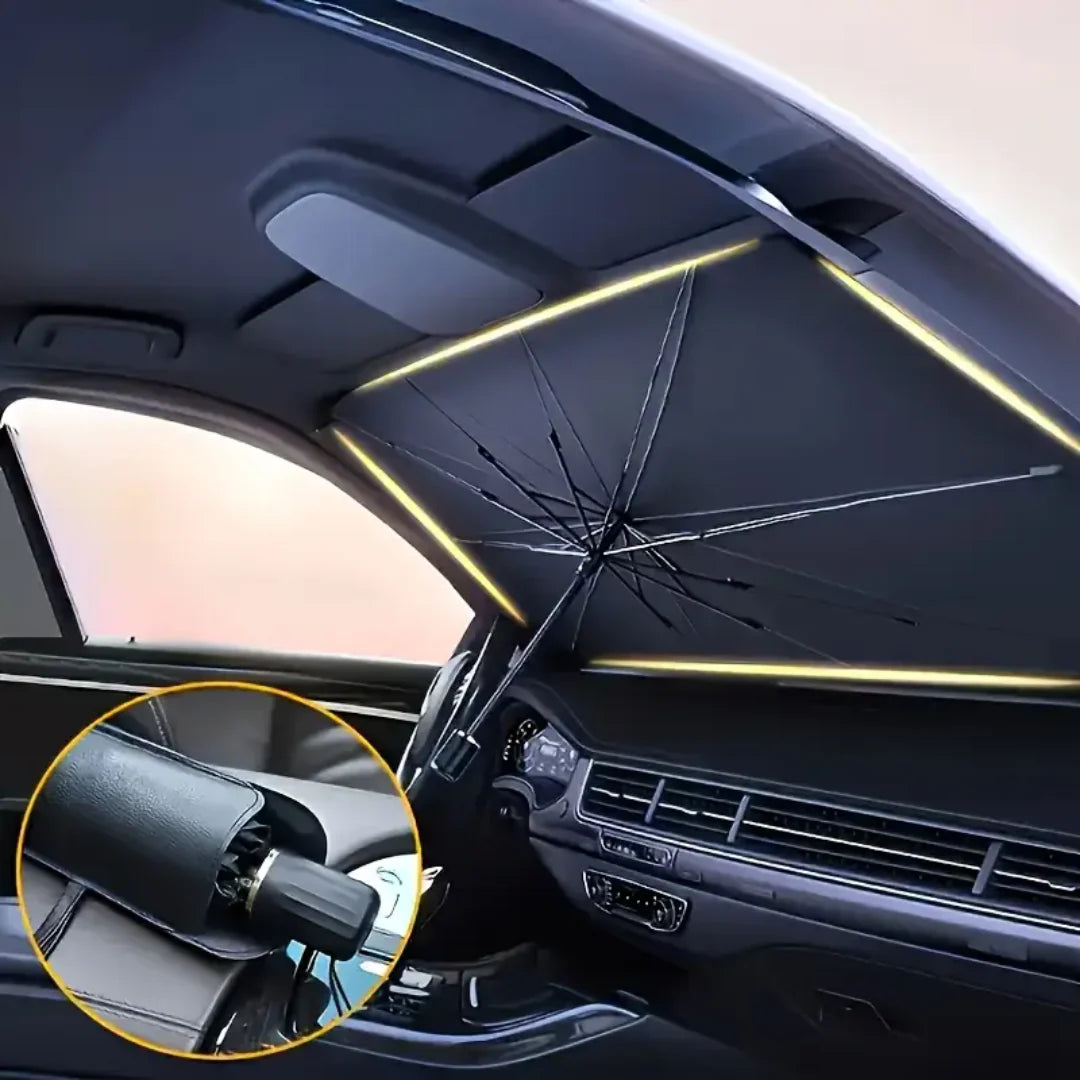 Zaštitni kišobran za auto ☀️ blokira UV i hladi kabinu  🔥 Ljetna Akcija