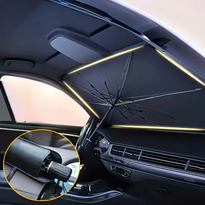 Zaštitni kišobran za auto ☀️ blokira UV i hladi kabinu  🔥 Ljetna Akcija