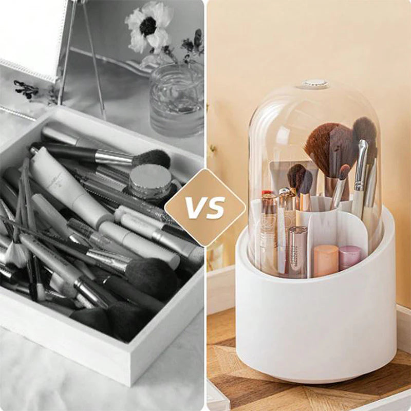 Rotirajući organizer za četkice i šminku