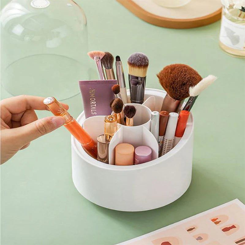 Rotirajući organizer za četkice i šminku