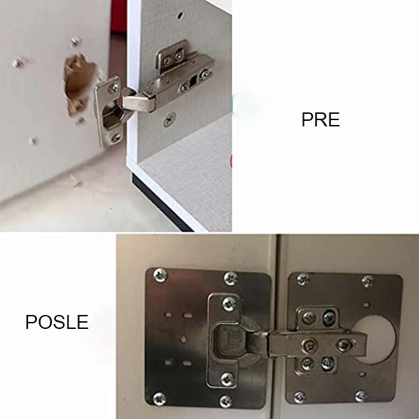 SET pločica za popravku šarki - 10kom