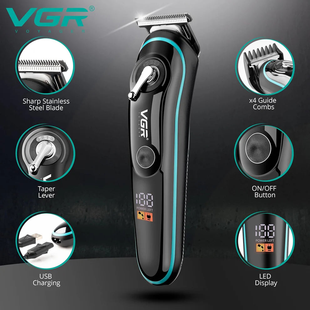 VGR V-075 – Premium Trimer za Precizno Oblikovanje i Detalje