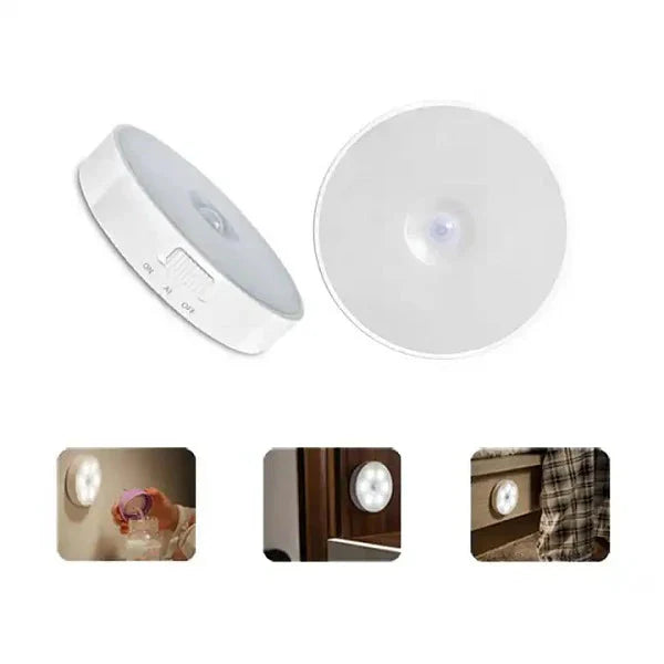 Samoljepljivo LED svijetlo sa senzorom pokreta bez struje i baterija