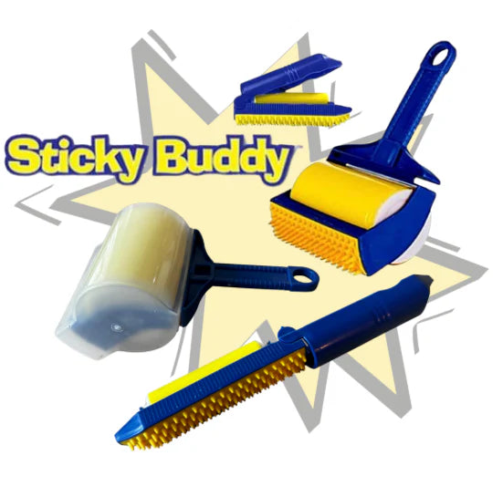 Magični samoljepljivi valjak za čišćenje - STICKY BUDDY