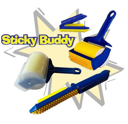 Magični samoljepljivi valjak za čišćenje - STICKY BUDDY