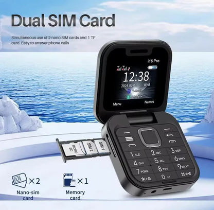 Mini telefon na preklapanje 16pro – Novogodišnja ponuda