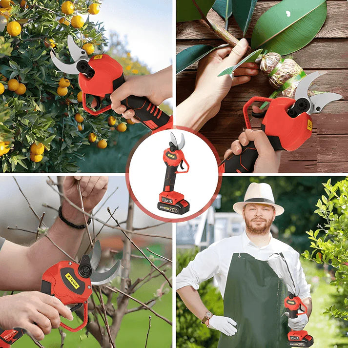 Električne makaze za orezivanje voća 21v + dvije baterije