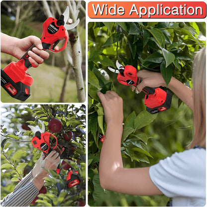 Električne makaze za orezivanje voća 21v + dvije baterije