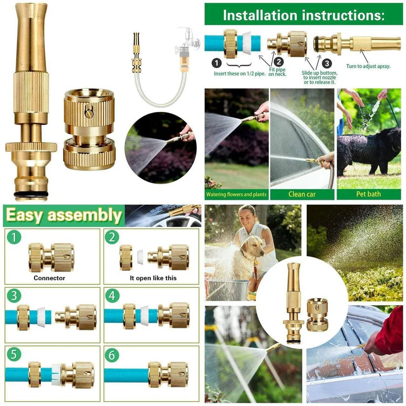 Direkt sprej za kontrolu pritiska vode na crijevu