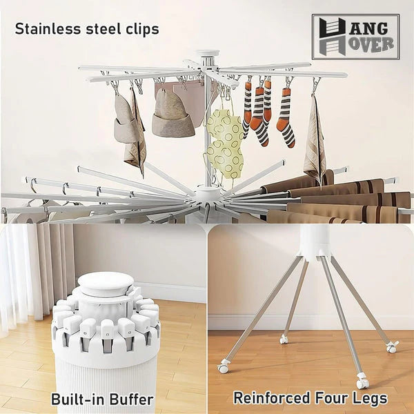 Sklopivo sušilo za veš - Octopus