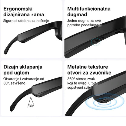 Pametne Bluetooth naočare sa zvučnikom i mikrofonom - preko 50% snižena cijena