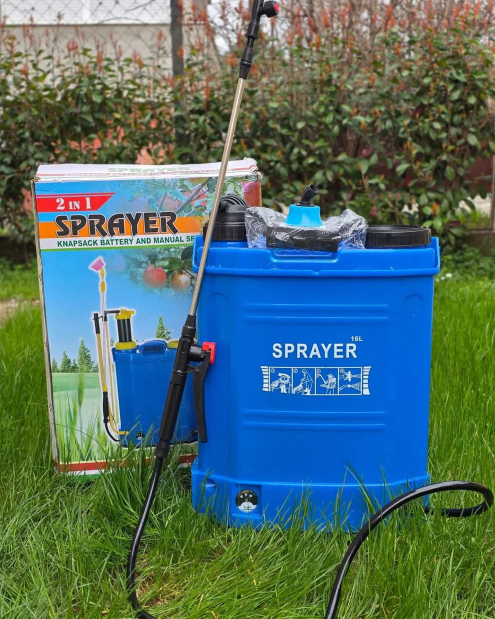 Baterijska Pumpa za Prskanje – 16L za Voće i Povrće