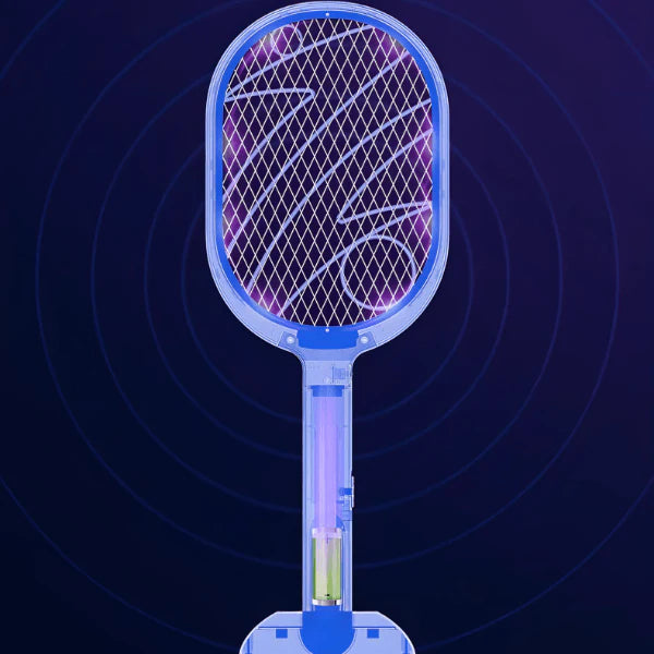 3u1 Lampa i reket sa postoljem za komarce i insekte