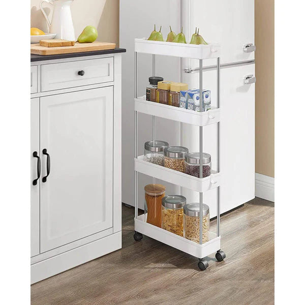 Police sa točkićima za uži prostor